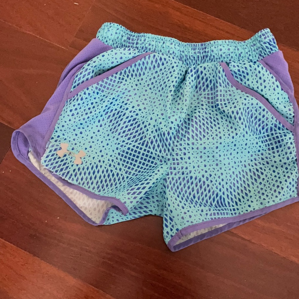 Designer Under Armor Athletic shorts kids size 6